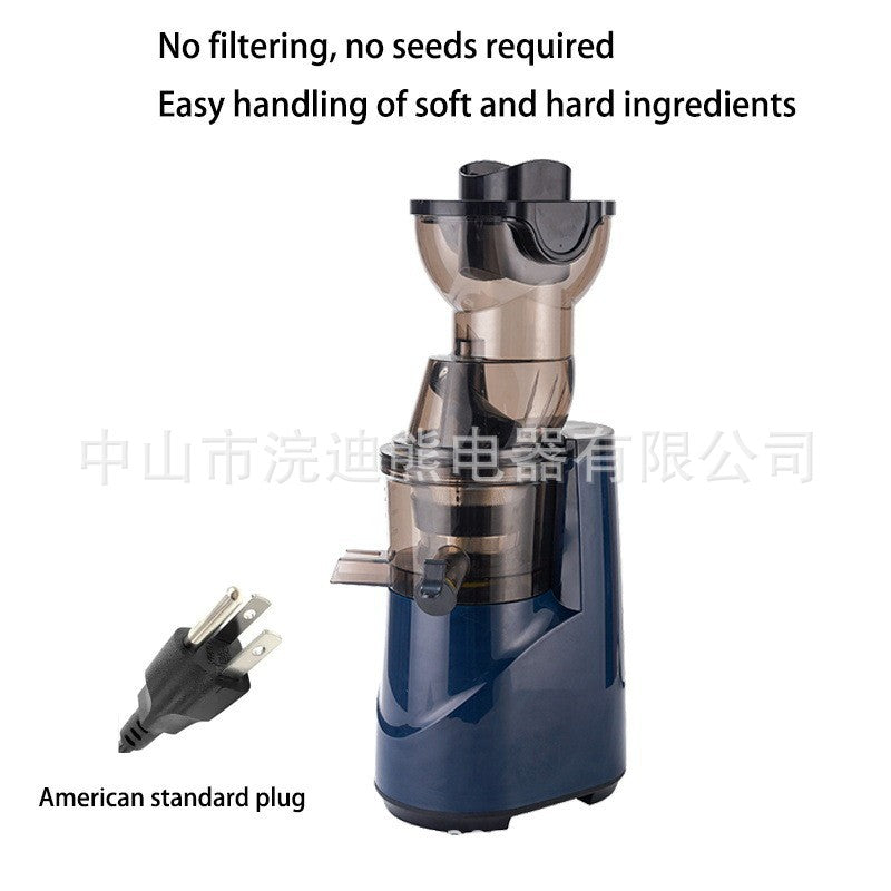 New arrival juicer sludge juice separation fully automatic for home large diameter juicer multifunctional fruit and vegetable juice machine cross-border