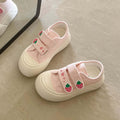 Autum thin breathable sneakers for women 2026new arrivalthick solewhite shoesniche style canvas shoes with skirt bread shoes