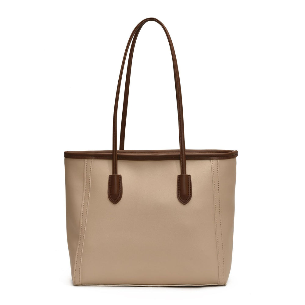 Classy texture work clothing tote bag k-styleelegant shoulder underarm bag large capacity trendynew arrivalsatchel bag for women