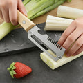 Stainless steel onion chopper, onion slicer, vegetable shredder, multi-purpose grater, kitchen gadget