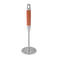 304 stainless steel thickened rosewood handle manual masher - potato masher for baby food and purees