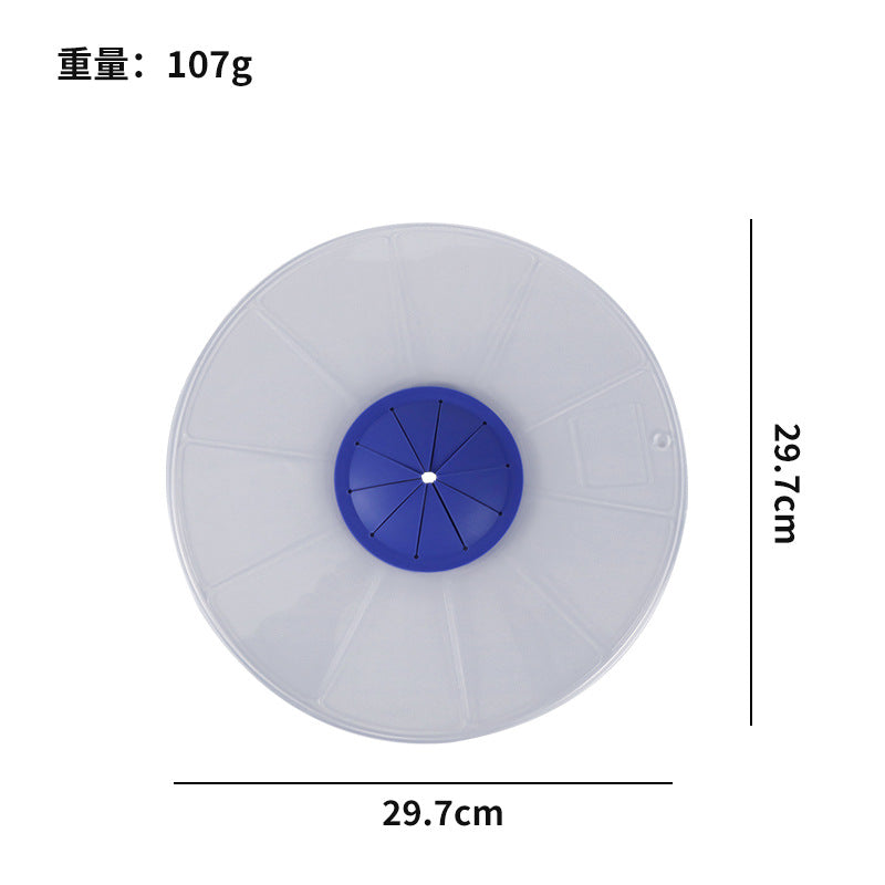 food-grade kitchen supplies egg beater anti-splash cover plastic cover plastic egg liquid light cream anti-splash device