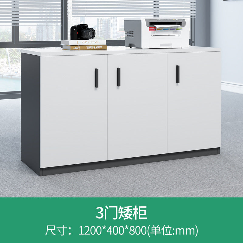 Office tea cabinet low cabinet file cabinet office partition side cabinet locker locker printer placement cabinet