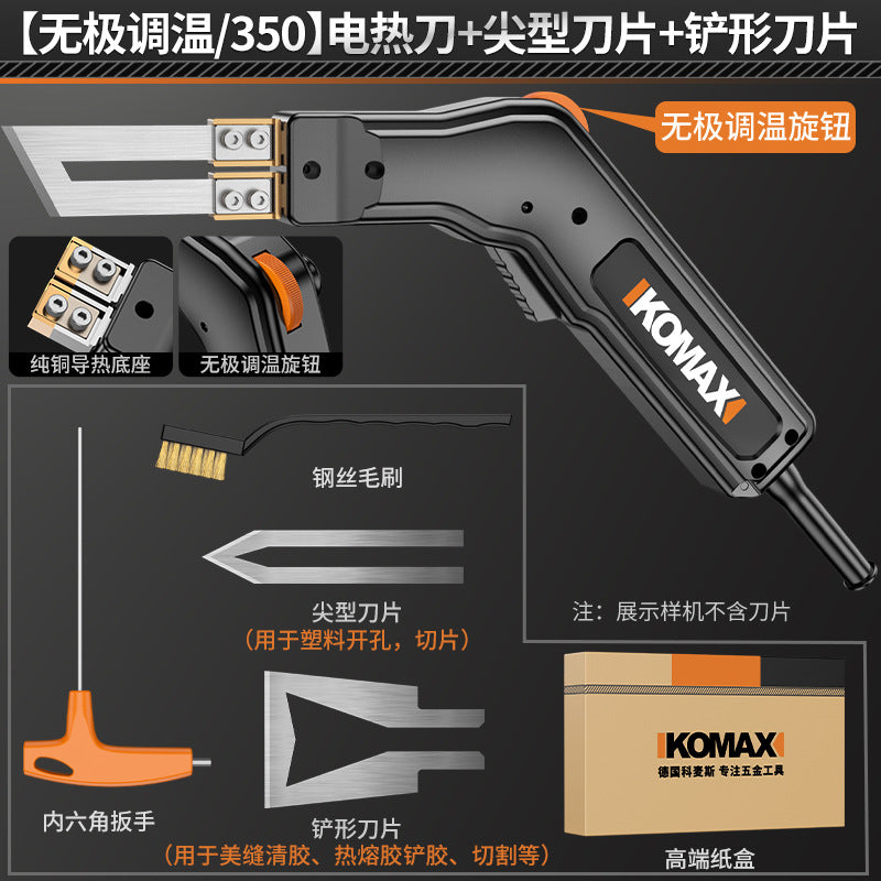High-power electric hot knife foam cutter, plastic kt board cutting tool, sponge hot melt knife, acrylic hot cutting knife
