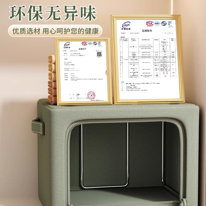 Oxford cloth large window storage box, special Baina box for clothes, wardrobe for clothes, quilt sorting box, storage box