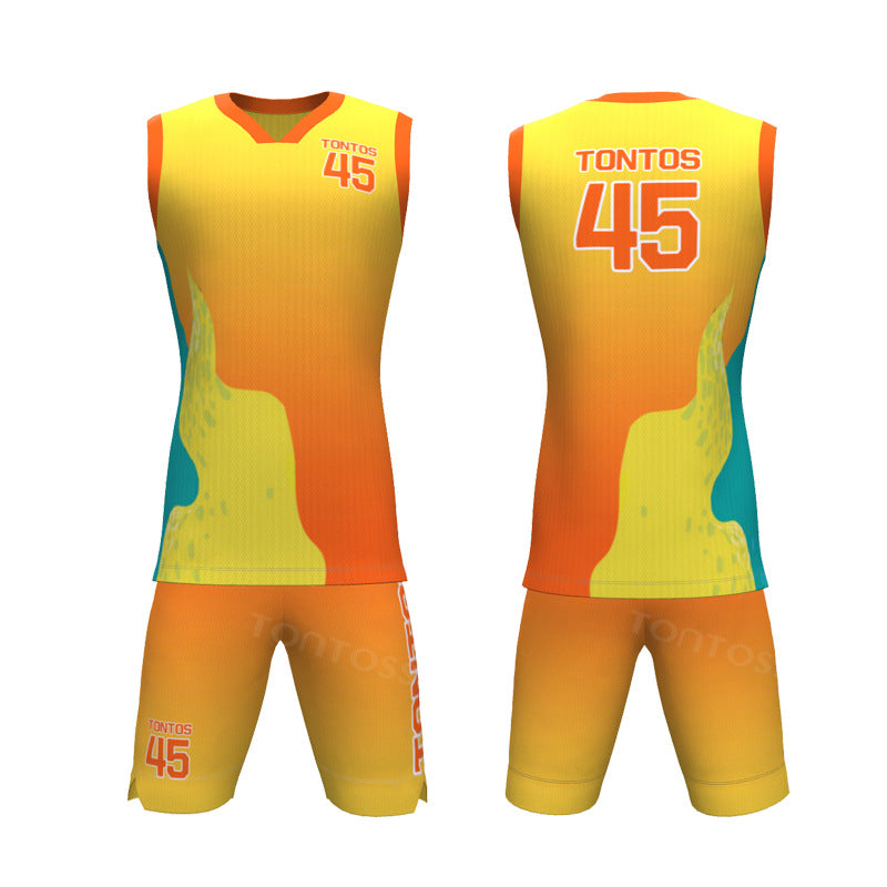 Adult game training jersey sports basketball jersey heat transfer quick drying jersey basketball jersey set custom printing