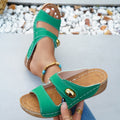 Women's slippers - new  styles for export: southeast asian summer thick-soled slides, wholesale cross-border sandals