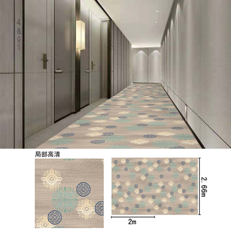 Haima 800g nylon carpet b1 hotel corridor banquet hall box club whole patchwork carpet carpet