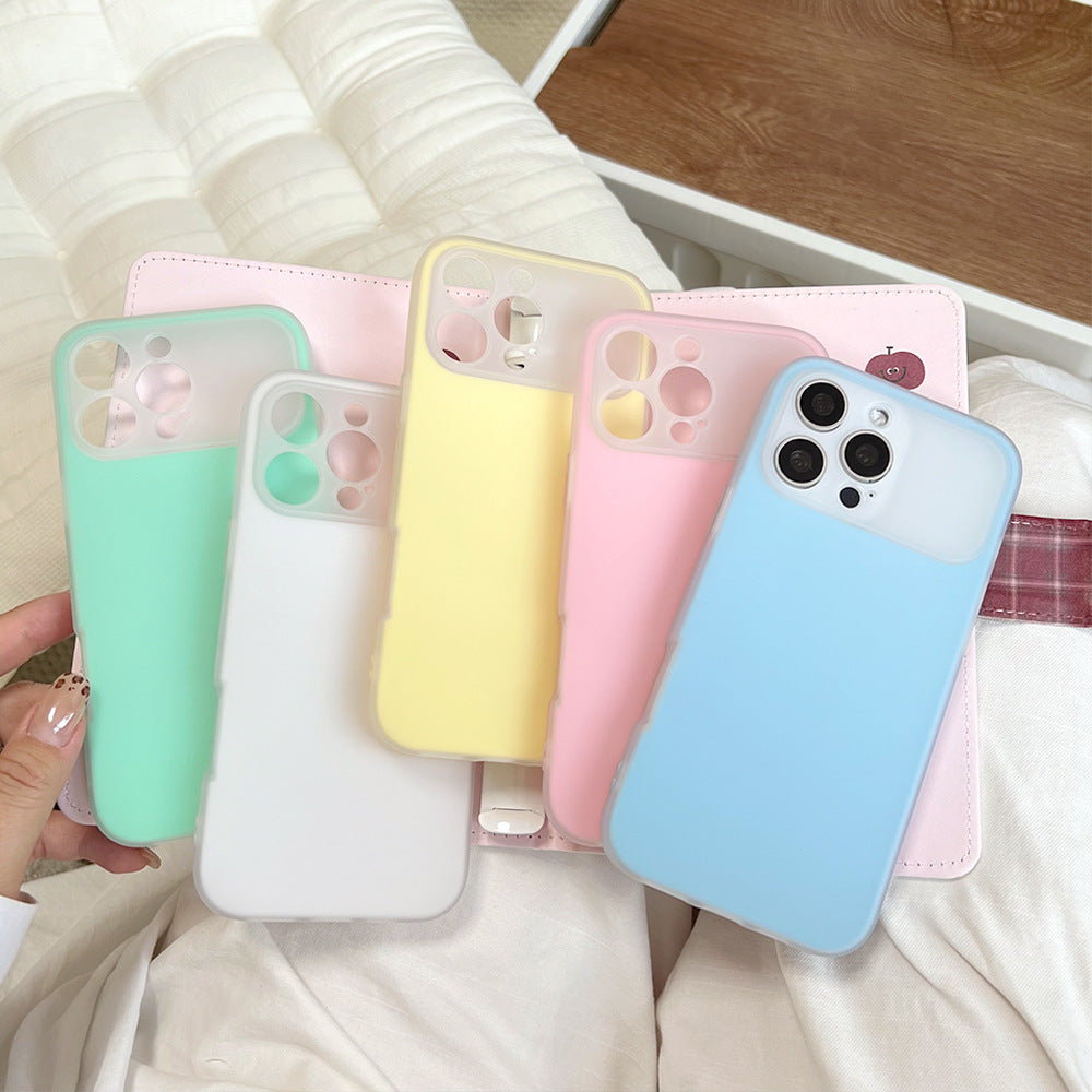 Matte finish 2-in-1 case for apple 18 pro max - skin-friendly & stylish iphone 17 skin feel case for 16