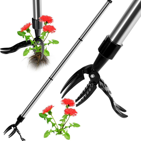 Weed puller No bending three-stage standing manual weeding shovel Weed puller Rooter Garden weeder Rooter