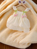 Baby girl summer sweet dress infant princess outfit super cute summer sundress stylish adorable tank dress