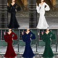 new spring/summer cross-border fashion evening gown - elegant, sexy, slim-fit mermaid long prom dress