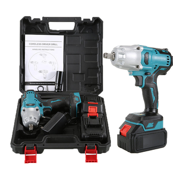 New lithium battery rechargeable high torque wrench, high power brushless electric wrench, impact wrench wholesale