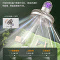 Camping fan usb treasure mosquito killer ceiling fan desktop tripod lamp usbusb charging mosquito repellent fan lamp for home