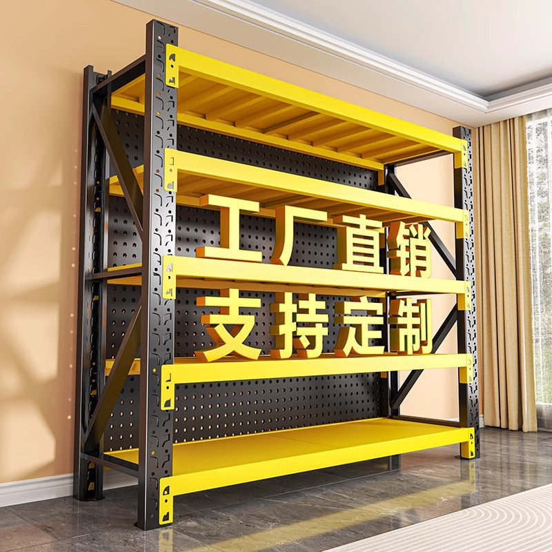 Heavy-duty storage shelving for warehouses, garages, storage rooms, and home organization. ideal for supermarkets, express delivery, and display purposes