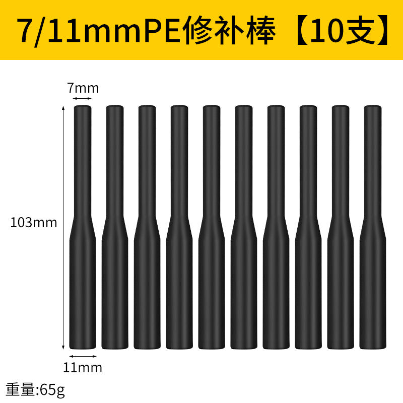 Ppr pipe repair tool pe leak repair handy gadget hole repair hot melter welding head pert repair glue stick