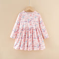 New girls' dress - spring/autumn cartoon princess dress - 100% cotton long-sleeve dress for girls - cross-border  collection