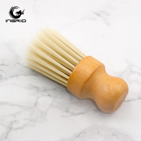 Beard brush Beard brush Sweep brush Haircut shaving brush Beech sharpened brush Sweep cleaning brush Multi-purpose wood brush