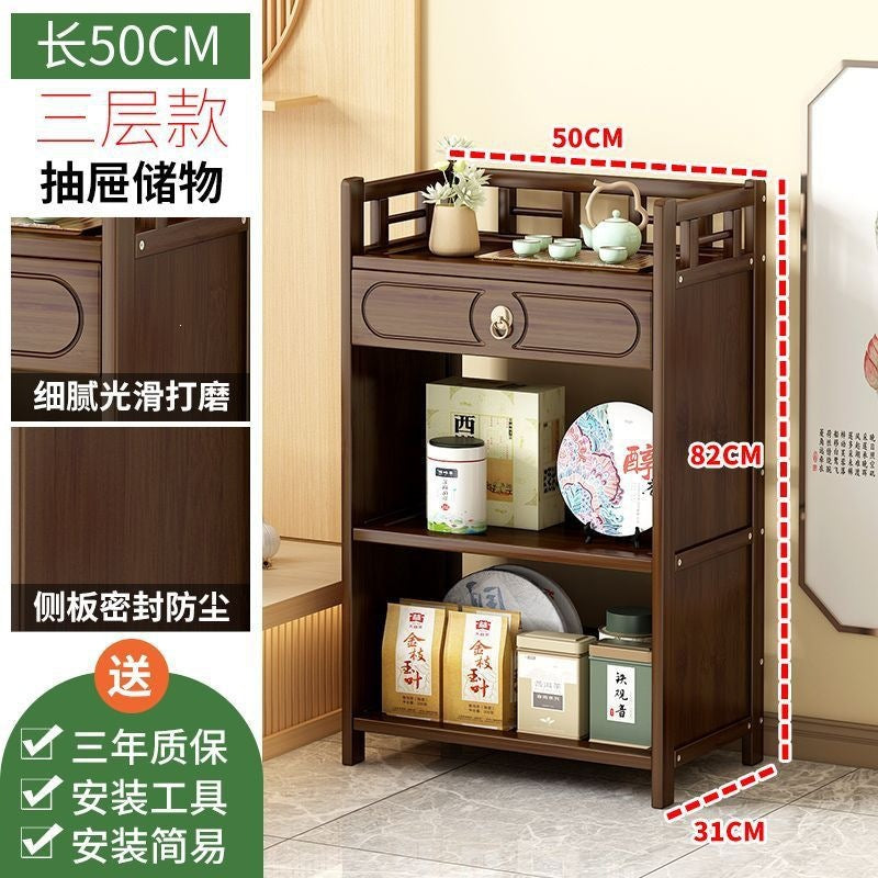 New tea cabinet bogu rack office tea cabinet storage rack for home tea cabinet tea table cabinet storage cabinet
