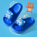 New children's slippers summer home bathroom bath cartoon non-slip boys baby soft sole princess style slippers wholesale