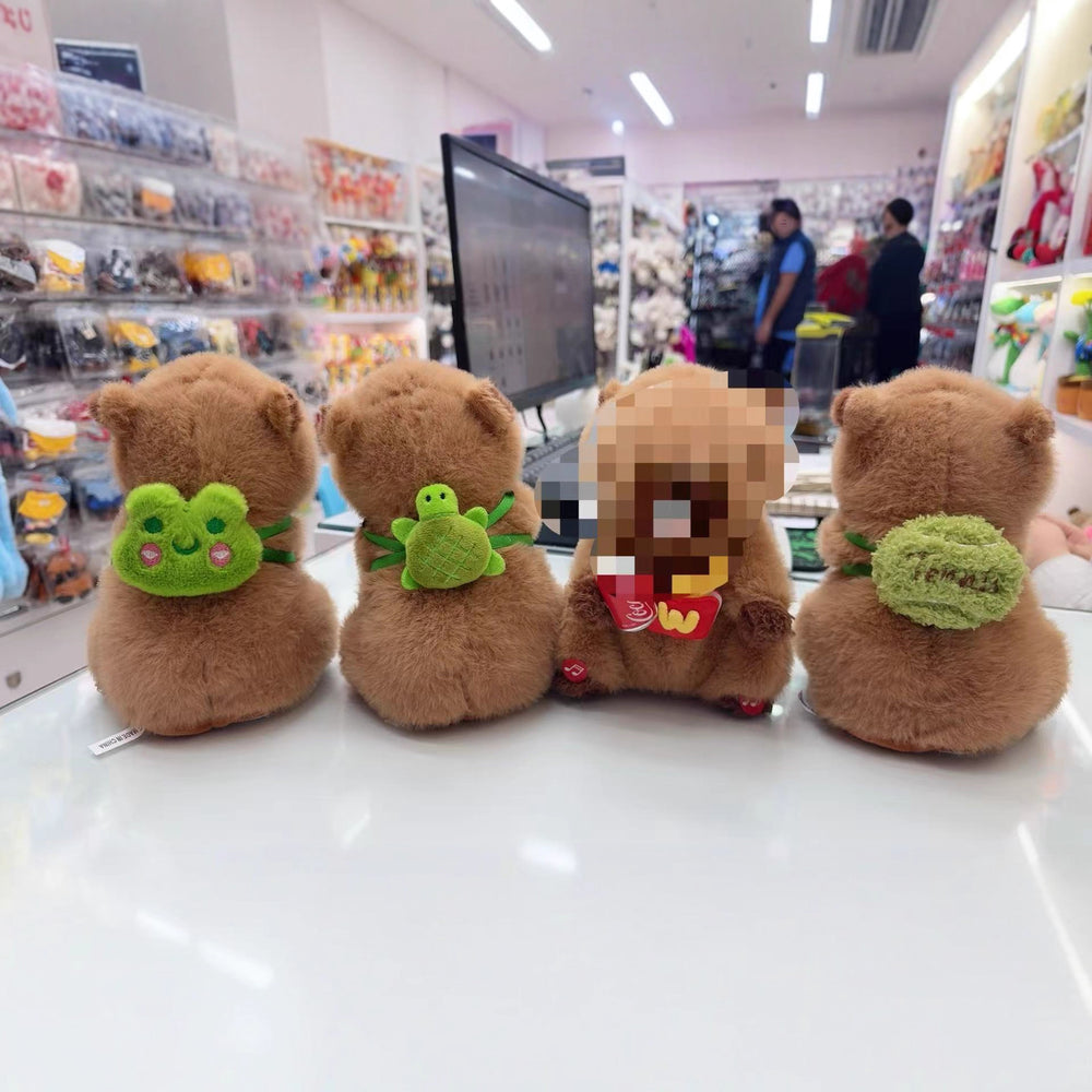 best-selling capybara plush toy – singing and dancing children's doll, plush toy ornament, doll, in-stock wholesale