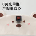 Processing personalized oem factory direct sales windproof confinement hairband postpartum air-conditioned room breathable not stuffy balloon bear embroidery