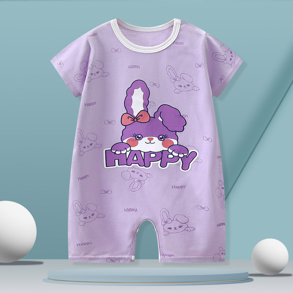 Baby rompers pure cotton summer outfit baby clothes kids short sleeve newborn bodysuit children's clothing