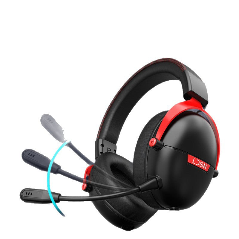 Ldon dragon guardian f04 wireless tri-mode 2.4g gaming headset - new over-ear design, high-fidelity audio, extended battery life