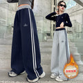 Children's autumn style new arrivalsweatpantskids straight-leg sports pants winter wear k-style junior high school studentsloose pants