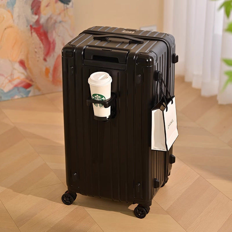 LEE oversized capacity suitcase Women's universal wheel trolley case Men's 30-inch thickened suitcase Boarding check case