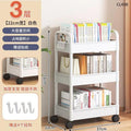 Multi-tier rolling cart organizer - kitchen, bathroom, and baby essentials storage rack - freestanding, fits narrow spaces and corners