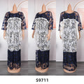new european and american cross-border e-commerce  butterfly floral dress african  lace patchwork robe