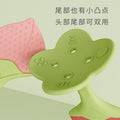 Newborn teething stick, baby teether, food-grade silicone chew toy, fruit-shaped soothing teether, anti-sucking hand