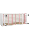 Spliced bed, soft-packed bed, widened iron kids bed, large bed, adults can sleep, spliced iron frame bed with guardrail crib