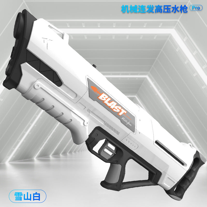 New arrival cross-border adult large manual mechanical burst high-pressure water gun water cannon boy summer beach water toy