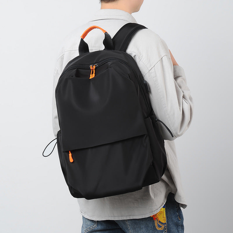 School bag men's new fashion trend large capacity travel backpack female high school student college student casual backpack