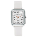 Inspopular square case women's watch wholesale tape digital quartz watch stylishfashion student watch women's watch