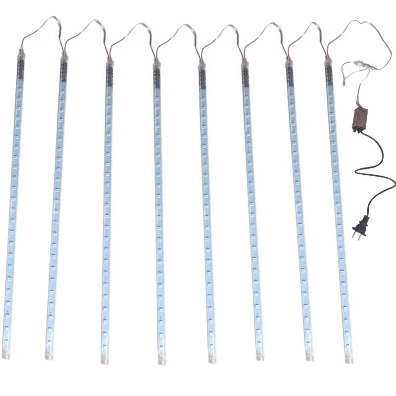 LED sequined meteor shower light outdoor waterproof garden decoration hanging tree lighting project hanging tree decoration light