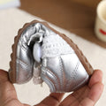 Vancahao girls' leather shoes -  spring/autumn collection: stylish lace-up bow princess shoes for kids, soft sole single shoes for students