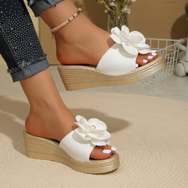 summer new arrival: plus-size wedge heel slippers for women (sizes 35-43). wholesale available. dropshipping for  &