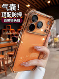 All-inclusive lens film four-corner airbag apple 17 mobile phone case suitable for iphone14 anti-fall 13promax protective cover