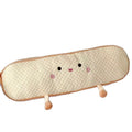 Stuffed toast bread bench pillow girl bedroom dormitory bed side sleeping leg stuffed toy pillow cushion