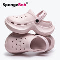 Women's clogs - new summer collection: thick-soled, anti-slip beach sandals with closed toe for adults. perfect for the beach and everyday wear