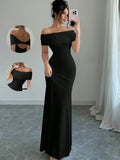 new arrival: sleeveless off-the-shoulder bodycon mini dress - chic, sexy, and figure-flattering for the modern woman