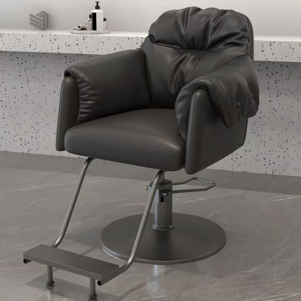 Hairdressing shop chair popular hair salon special classy hairdressing chair hairdressing shop seat hair cutting stool stainless steel hairdressing chair