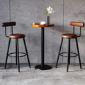 Bar stool, hotel restaurant, for home backrest, high chair, iron bar chair, accessible luxury bar chair, coffee shop high stool