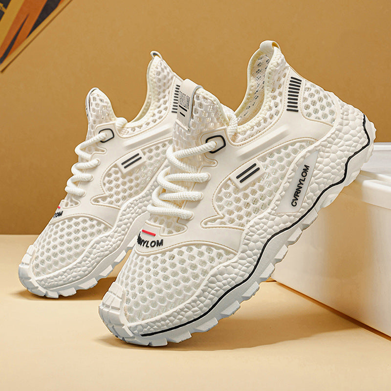 2026 summer lightweight men's mesh breathable shoes - anti-slip, soft sole, durable, versatile, lightweight athletic casual shoes