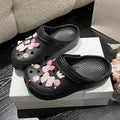 Eva cute clogs for women summer2023new arrivaloutwear beach thick sole home non-slip toe cap sandals