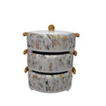 Food warmer container factory price direct salesexport egg-shaped high-leg thermal insulation box 2l-2.5l-3l