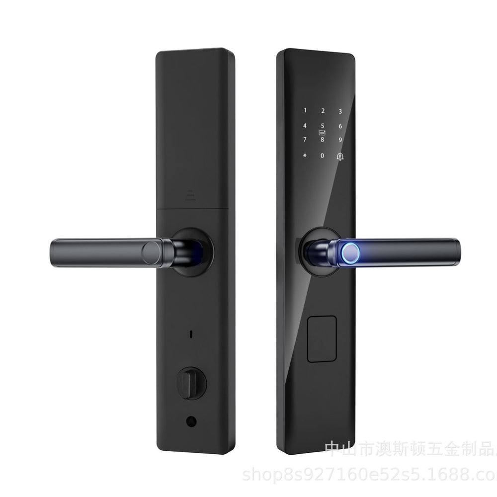 Smart locks for home use: smart door locks with fingerprint, password, and card access for entry doors. suitable for apartments, hotels, and more. electronic locks - cross-border, ready to ship